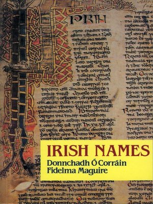 cover image of Irish Names